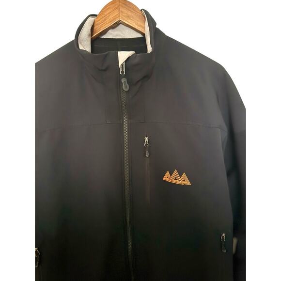 Rare Patagonia Softshell Jacket Men’s L – & Triple Triangle embroidered Black - Picture 6 of 14